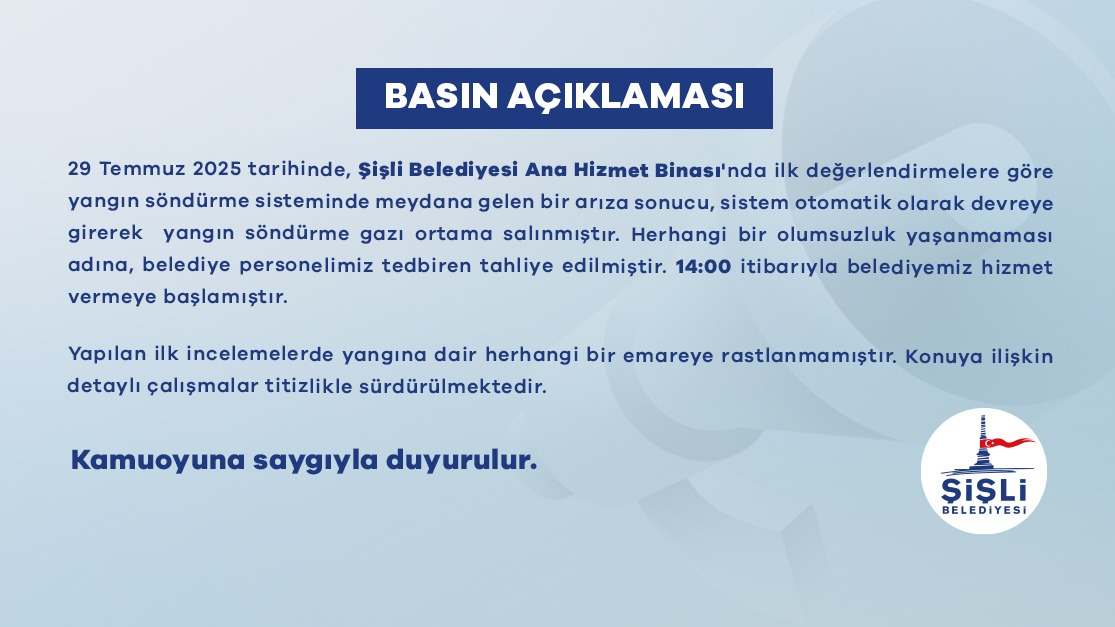 BASIN AÇIKLAMASI